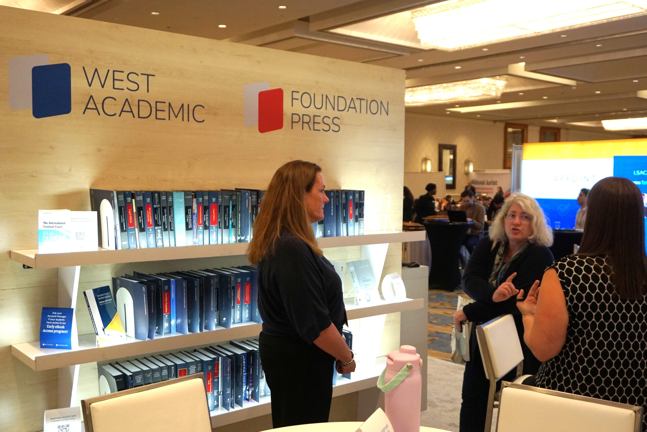West Academic booth at the AALS Annual Meeting.